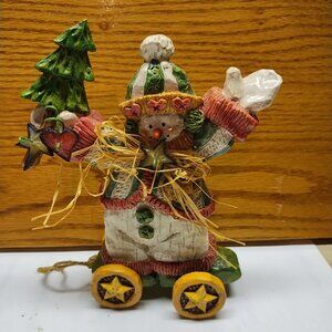 Snowman on Wheels
